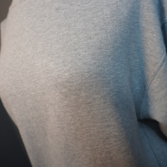 Uniqlo Womens Heather Grey Crew Neck Long-Sleeve Basic Sweatshirt Size Small - Picture 3 of 7